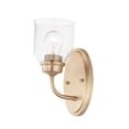 thumbnail image 1 of 12261CDHR-Maxim Lighting-Acadia-Bath Vanity Light-Bell Shaped Glass Shades-10.5 inches high-Heritage Finish-1 Bulb Count, 1 of 2