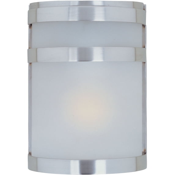 56005FTSST-Maxim Lighting-Arc 9 Inch Outdoor Wall Lantern Approved for Wet Locations