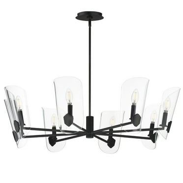 32358CLBK-Maxim Lighting-Armory - 8 Light Chandelier-10.25 Inches Tall and 35.75 Inches Wide-Black Finish