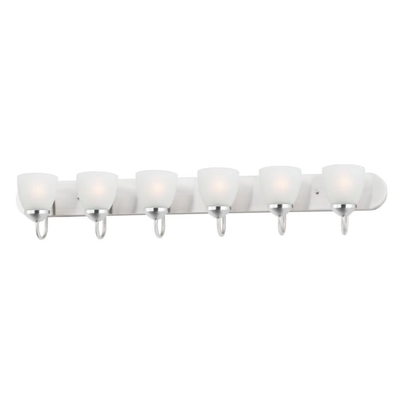 Axis 6 - Light Polished Chrome Incandescent Glass And Steel Wall Sconce