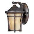 thumbnail image 1 of One Light Copper Oxide Golden Frost Glass Wall Lantern, 1 of 2
