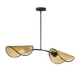 thumbnail image 1 of 12632NABK-Maxim Lighting-Bonnet - 2 Light Linear Pendant-6.5 Inches Tall and 9 Inches Wide, 1 of 5