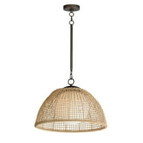 22472NAANB-Maxim Lighting-Cestino - 1 Light Pendant-12 Inches Tall and 21 Inches Wide-Antique Bronze Finish