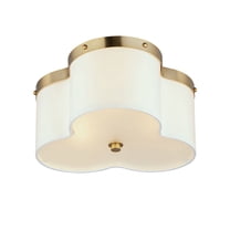 12243OFSBR Maxim Lighting Clover - 3 Light Flush Mount
