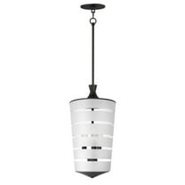12443CLFTBK-Maxim Lighting-Copacabana - 3 Light Pendant-18.75 Inches Tall and 9.5 Inches Wide