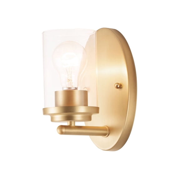 Maxim Lighting - Corona - 1 Light Wall Sconce-Satin Brass Finish