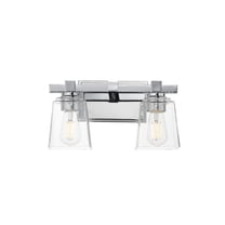 21382CLPC Maxim Lighting Cubos - 2 Light Wall Sconce-8 Inches Tall and 14 Inches Wide-Polished Chrome Finish