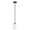 thumbnail image 1 of 90030SWBK-Maxim Lighting-Deven - 1 Light Pendant In Modern Style-7.5 Inches Tall and 4 Inches Wide-Black Finish, 1 of 5