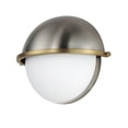 thumbnail image 1 of 12418SWSNSBR Maxim Lighting Duke - 1 Light Wall Sconce-7.5 Inches Tall and 9.5 Inches Wide-Satin Nickel/Satin Brass Finish, 1 of 5