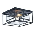 thumbnail image 1 of Maxim Lighting - Era - 12W 2 LED Flush Mount with Bulb In Industrial Style-9, 1 of 2