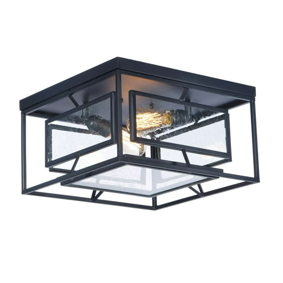Maxim Lighting - Era - 12W 2 LED Flush Mount with Bulb In Industrial Style-9
