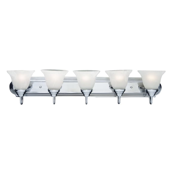 Maxim Lighting - Five Light Bath Vanity - Bath Vanity - Essentials-5 Light Early