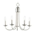 thumbnail image 1 of Maxim Lighting - Multi-Light Pendant - Logan-5 Light Candle Chandelier in Modern, 1 of 5