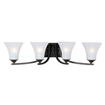 Maxim Lighting - Four Light Bath Vanity - Aurora-4 Light Contemporary Bath