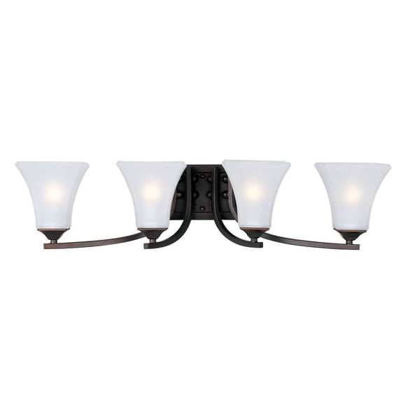 Maxim Lighting - Four Light Bath Vanity - Aurora-4 Light Contemporary Bath