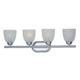 thumbnail image 1 of Maxim Lighting - Four Light Bath Vanity - Axis-4 Light Transitional Bath Vanity, 1 of 2