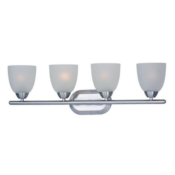 Maxim Lighting - Four Light Bath Vanity - Axis-4 Light Transitional Bath Vanity