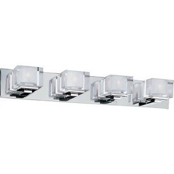 Maxim Lighting - Four Light Bath Vanity - Cubic-4 Light Modern Bath Vanity in