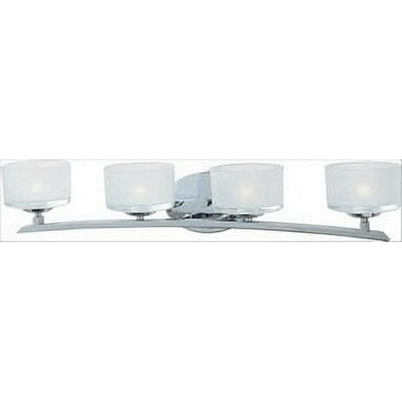 Maxim Lighting - Four Light Bath Vanity - Elle-4 Light Contemporary Bath Vanity