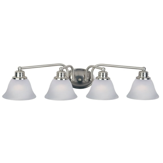 Maxim Lighting - Four Light Bath Vanity - Malaga-4 Light Transitional Bath