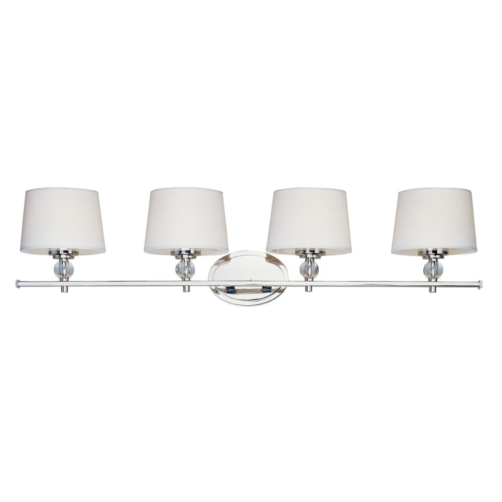 Maxim Lighting - Four Light Bath Vanity - Rondo-4 Light Transitional Bath Vanity