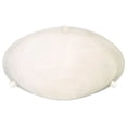 thumbnail image 1 of 11060MRWT Maxim Lighting Malaga-4 Light Flush Mount in Transitional style-20 Inches wide by 6 inches high-White Finish-Marble Glass Color, 1 of 2