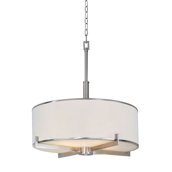 Maxim Lighting - Four Light Pendant - Nexus-Foyer Pendant 4 Light White in