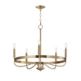 thumbnail image 1 of Maxim Lighting - Frankie - 5 Light Chandelier-22.25 Inches Tall and 26 Inches, 1 of 7