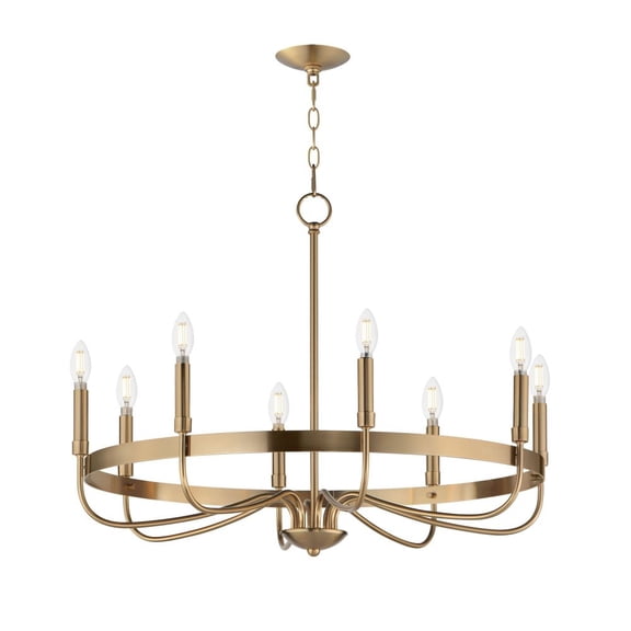 Maxim Lighting - Frankie - 8 Light Chandelier-22.25 Inches Tall and 29 Inches