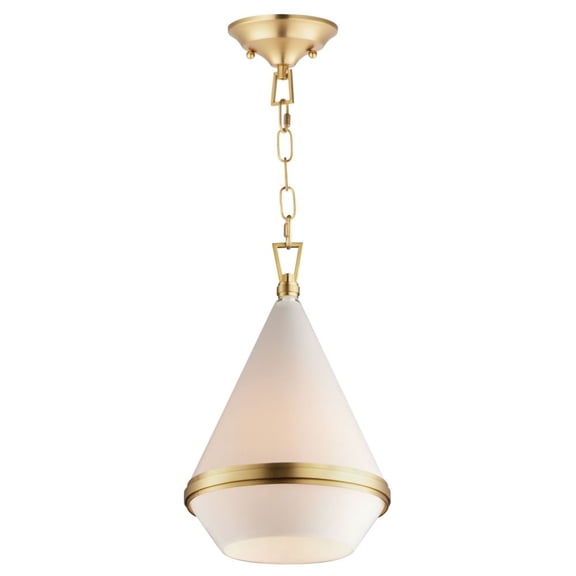 Maxim Lighting - Giza - 1 Light Pendant-Satin Brass Finish    -Traditional