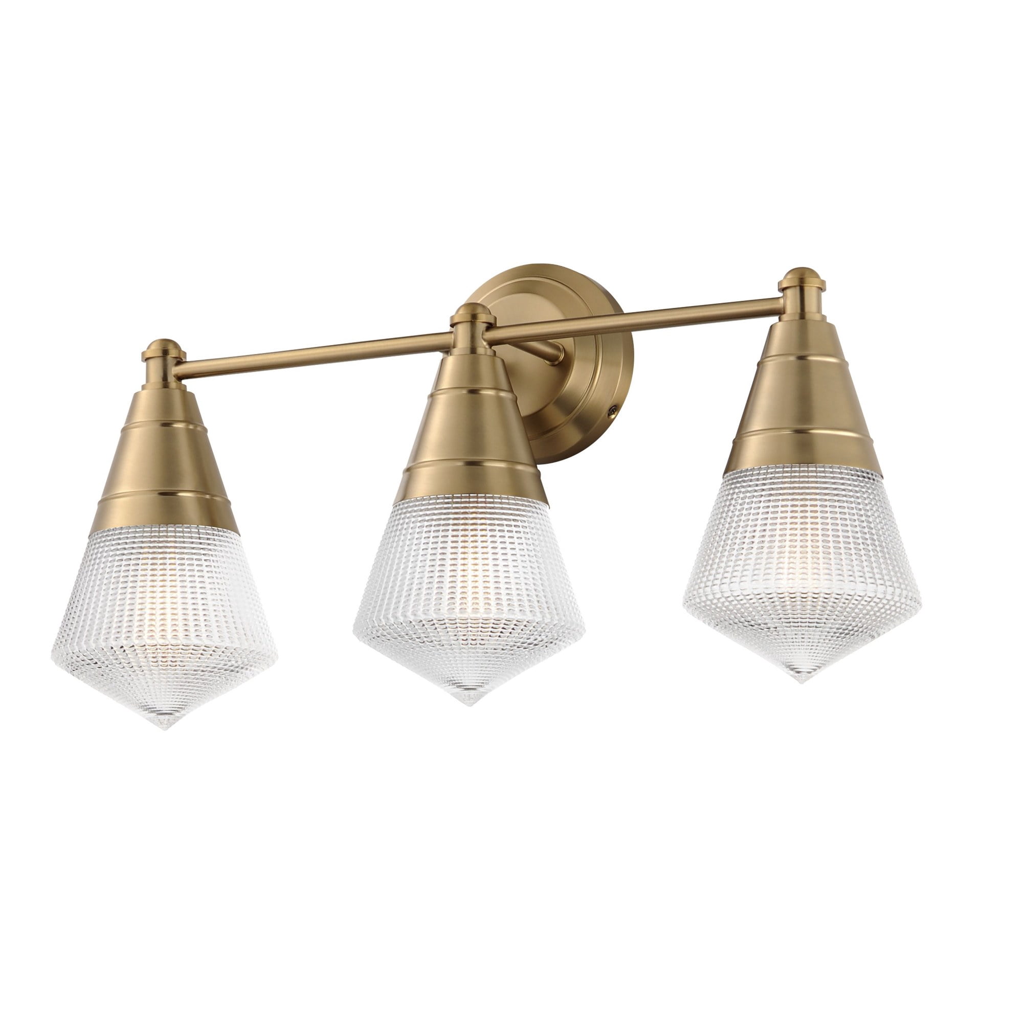 24 Inches 10393PRNAB-Maxim Lighting-Hargreaves - 3 Light Bath Vanity-12 Inches ...