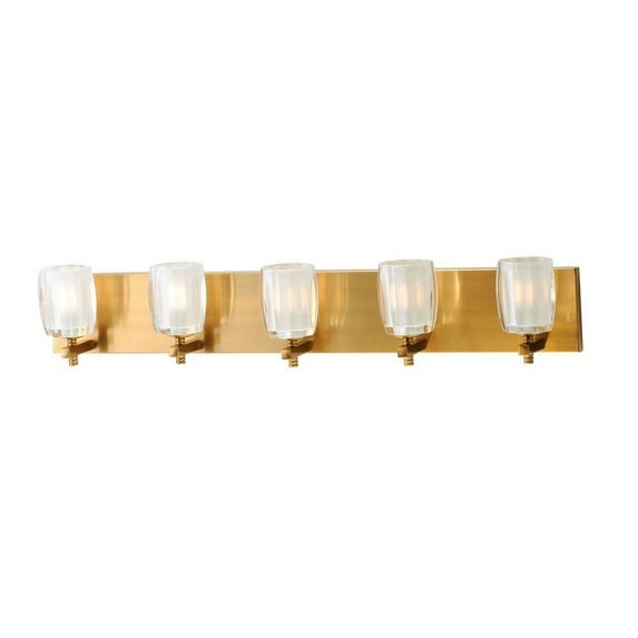 Maxim Lighting - LED Bath Vanity - Bravado-5 Light Bath Vanity-33 Inches wide by