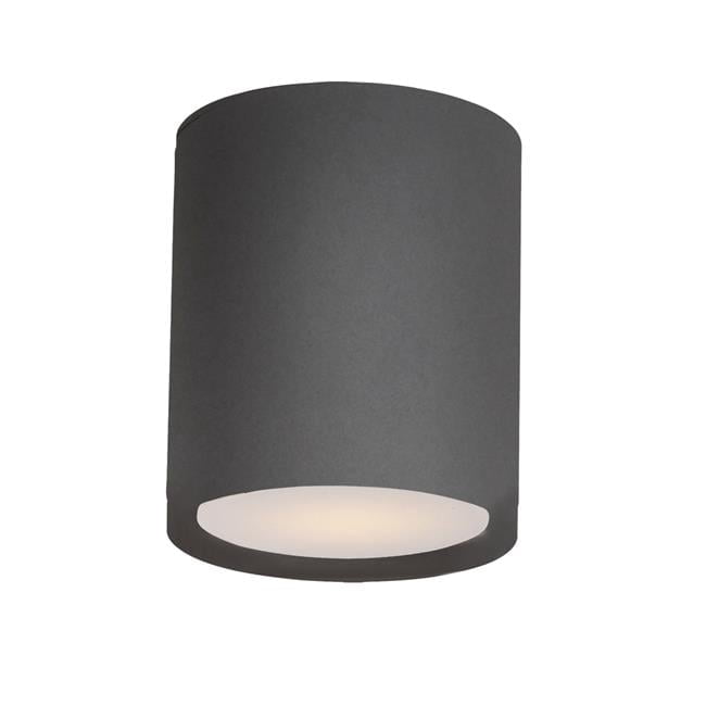 Maxim Trim Flush Mount Ceiling Light – 15W LED, 6.25 Inch, Black, Dimmable