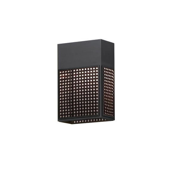Maxim Lighting - Lattice - 12W 1 LED Outdoor Wall Mount-12 Inches Tall and 8
