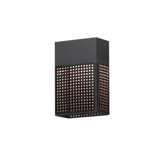 Maxim Lighting - Lattice - 12W 1 LED Outdoor Wall Mount-12 Inches Tall and 8