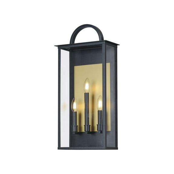 Maxim Lighting - Manchester - 3 Light Outdoor Wall Sconce-24 Inches Tall and