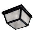 thumbnail image 1 of 6203FTBK Maxim Lighting Outdoor Essentials-1 Light Outdoor Flush Mount in Mediterranean style-11.5 Inches wide by 6 inches high-Black Finish, 1 of 2