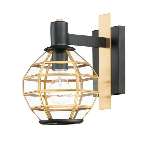 11543BKBUB Maxim Lighting Heirloom-1 Light Outdoor Wall Lantern-7.5 Inches wide by 10.75 inches high