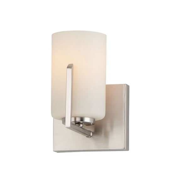 21281SWSN Maxim Lighting Dart-One Light Wall Sconce-5.5 Inches wide by 7.75 inches high-Satin Nickel Finish