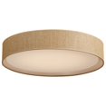 thumbnail image 1 of 10227GC-Maxim Lighting-Prime - 45W 1 LED Flush Mount In Modern Style-5.5 Inches Tall and 25 Inches Wide-Grass Cloth Finish, 1 of 5
