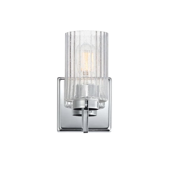 21371CRPN Maxim Lighting Rigata - 1 Light Wall Sconce-9 Inches Tall and 5 Inches Wide-Polished Nickel Finish