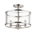 thumbnail image 1 of Maxim Lighting - Sentinel - 3 Light Semi-Flush Mount-11.75 Inches Tall and 13.25, 1 of 5