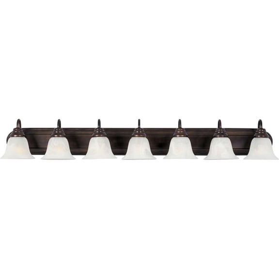 Maxim Lighting - Seven Light Bath Vanity - Bath Vanity - Essentials-7 Light