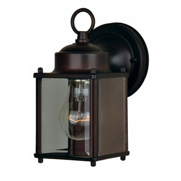 Maxim Lighting Side Door 1-Light Oil Rubbed Bronze Outdoor Wall Mount