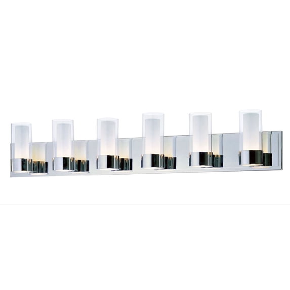 Maxim Lighting - Six Light Bath Vanity - Bath Vanity - Silo-6 Light Modern Bath