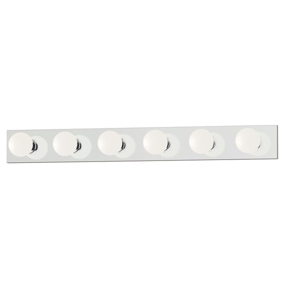 Maxim Lighting - Six Light Bath Vanity - Essentials-6 Light Contemporary Bath