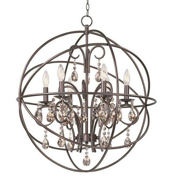 Maxim Lighting - Single Pendant - Orbit-Six Light Chandelier in Modern style-25