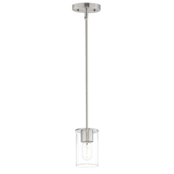 Maxim Lighting - Sleek - 1 Light Mini Pendant-Satin Nickel Finish