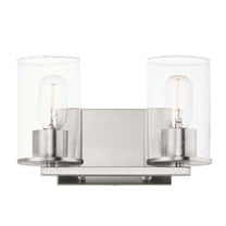 Maxim Lighting - Sleek - Bath Vanity with Cylinder Glass Shades-4.75 inches