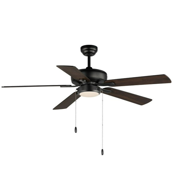 Maxim Lighting - Super-Max - 5 Blade Ceiling Fan with Light Kit In Contemporary